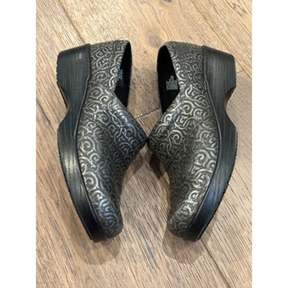 Abeo BIO System Flora Womens Gray Slip Resistant Leather Clogs Shoes Size 10N - Picture 5 of 9